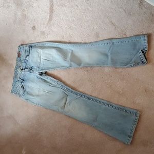 deLiA*s Low Rise Flare Light Wash Jeans Size 5